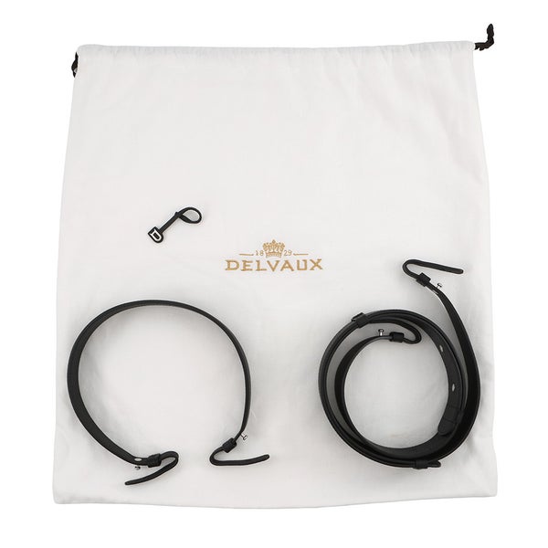 デルヴォー ショルダーバッグ パン スウィング XL ソフトグレインレザー AA0694AQY099ZPA Delvaux 2way 黒 デルボー