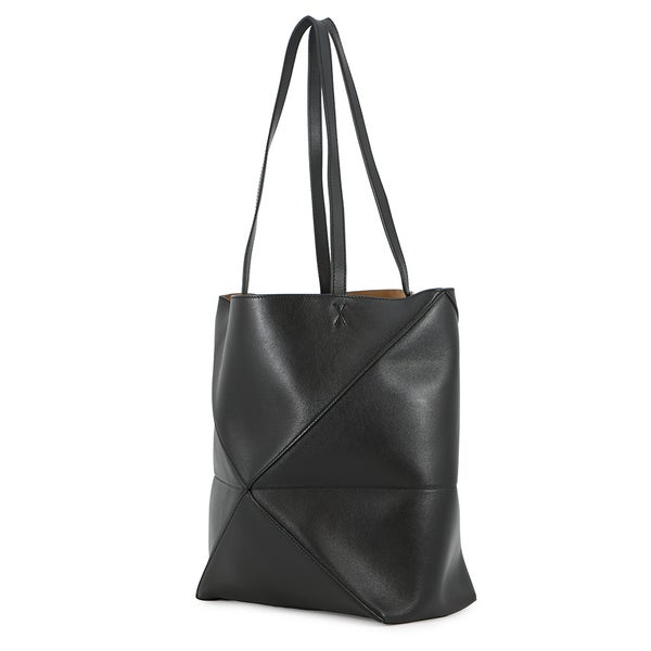 ロエベ トートバッグ パズルフォルド トート シャイニーカーフレザー A657G50X01 LOEWE 黒