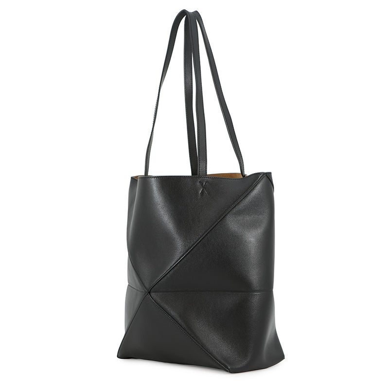 ロエベ トートバッグ パズルフォルド トート シャイニーカーフレザー A657G50X01 LOEWE 黒
