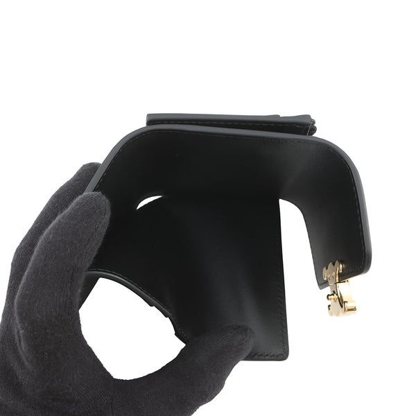 セリーヌ 三つ折り財布 トリオンフ コイン入れ付き コンパクトウォレット 10I653 CELINE 黒