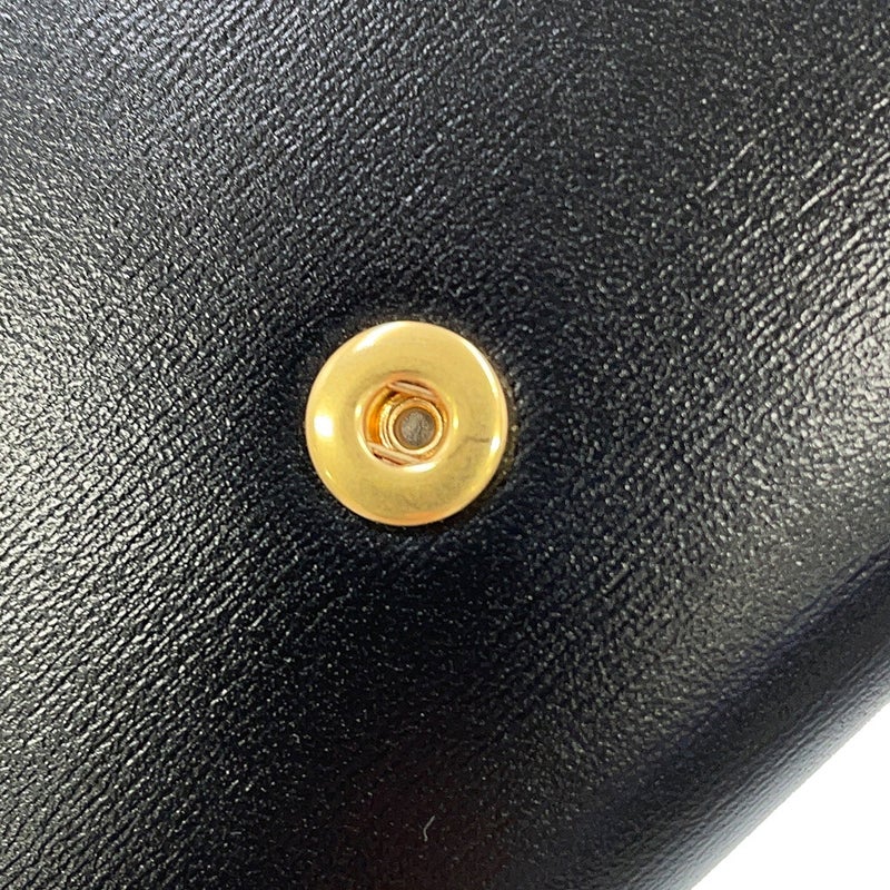 セリーヌ 三つ折り財布 トリオンフ コイン入れ付き コンパクトウォレット 10I653 CELINE 黒