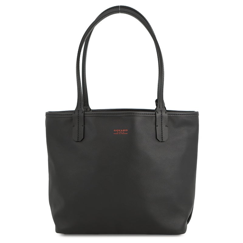 ゴヤール ハンドバッグ アンジュ ミニ ポーチ リバーシブル PVC/レザー ANJCROMINCG01TY01P GOYARD 黒