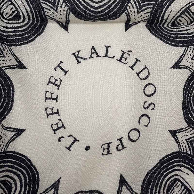 エルメス ストール カレ140 カレジェアン カレイドスコープ・エフェクト HERMES カシミヤ シルク 2024秋冬