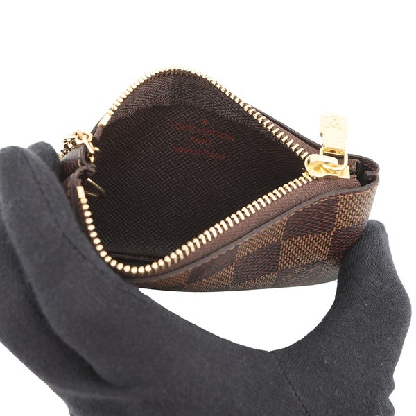 ルイヴィトン コインケース ダミエ・エベヌ ポシェット・クレ N62658 LOUIS VUITTON ヴィトン 財布 小銭入れ