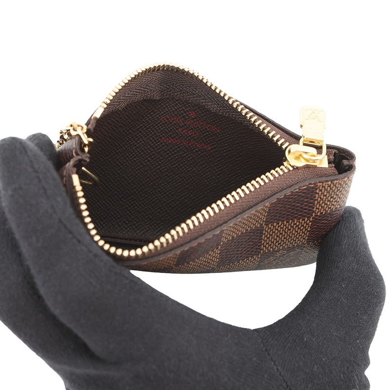 ルイヴィトン コインケース ダミエ・エベヌ ポシェット・クレ N62658 LOUIS VUITTON ヴィトン 財布 小銭入れ