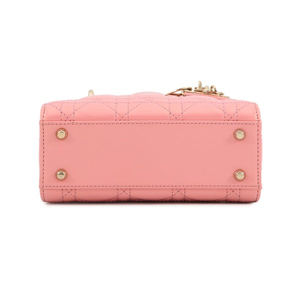 クリスチャン・ディオール ハンドバッグ カナージュ レディディオール ミニ パテント M0505OWCB 2way