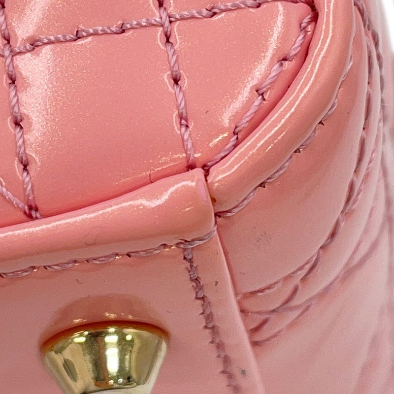 クリスチャン・ディオール ハンドバッグ カナージュ レディディオール ミニ パテント M0505OWCB 2way