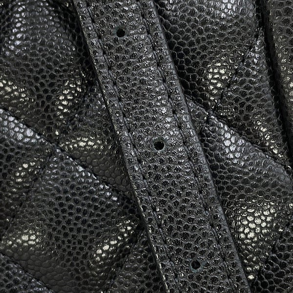 シャネル リュック マトラッセ ココマーク スモール キャビアスキン AS3860 CHANEL バッグ バックパック 黒