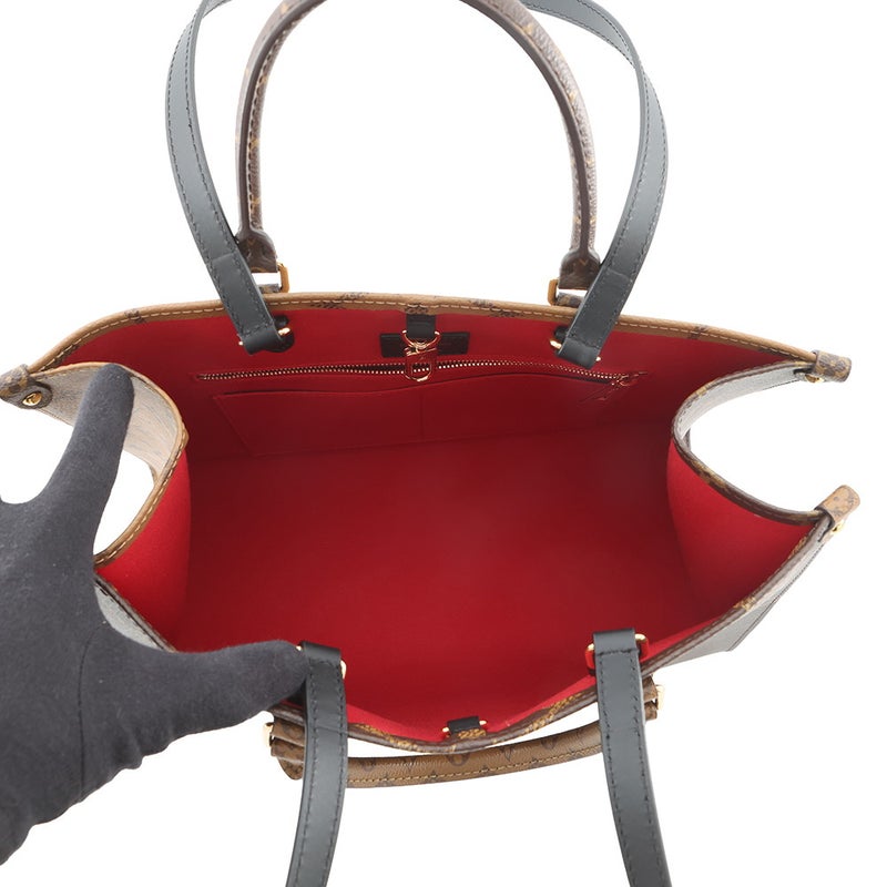 ルイヴィトン トートバッグ モノグラム・リバース ジャイアント オンザゴー MM M45321 ヴィトン ハンドバッグ 2way ショルダー