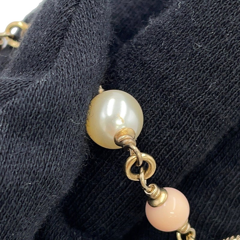 シャネル ロングネックレス ココマーク フェイクパール B18V CHANEL