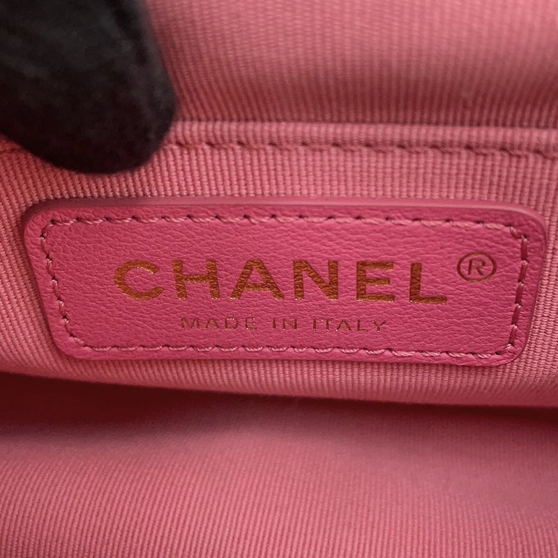 シャネル チェーンショルダーバッグ マトラッセ ココマーク カーフレザー AS3450 白