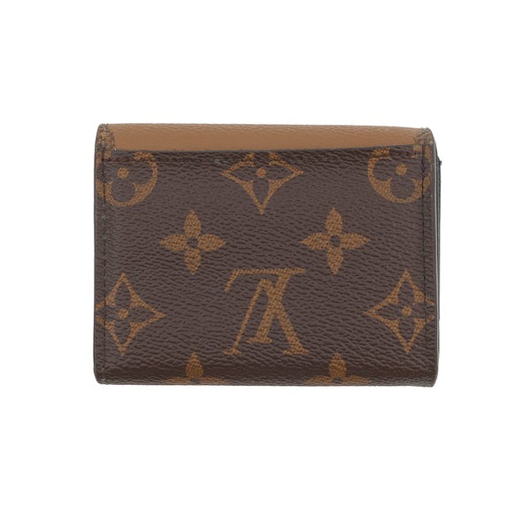 ルイヴィトン 三つ折り財布 モノグラム/モノグラム・リバース ポルトフォイユ・ゾエ M80725 LOUIS VUITTON ヴィトン 財布 黒