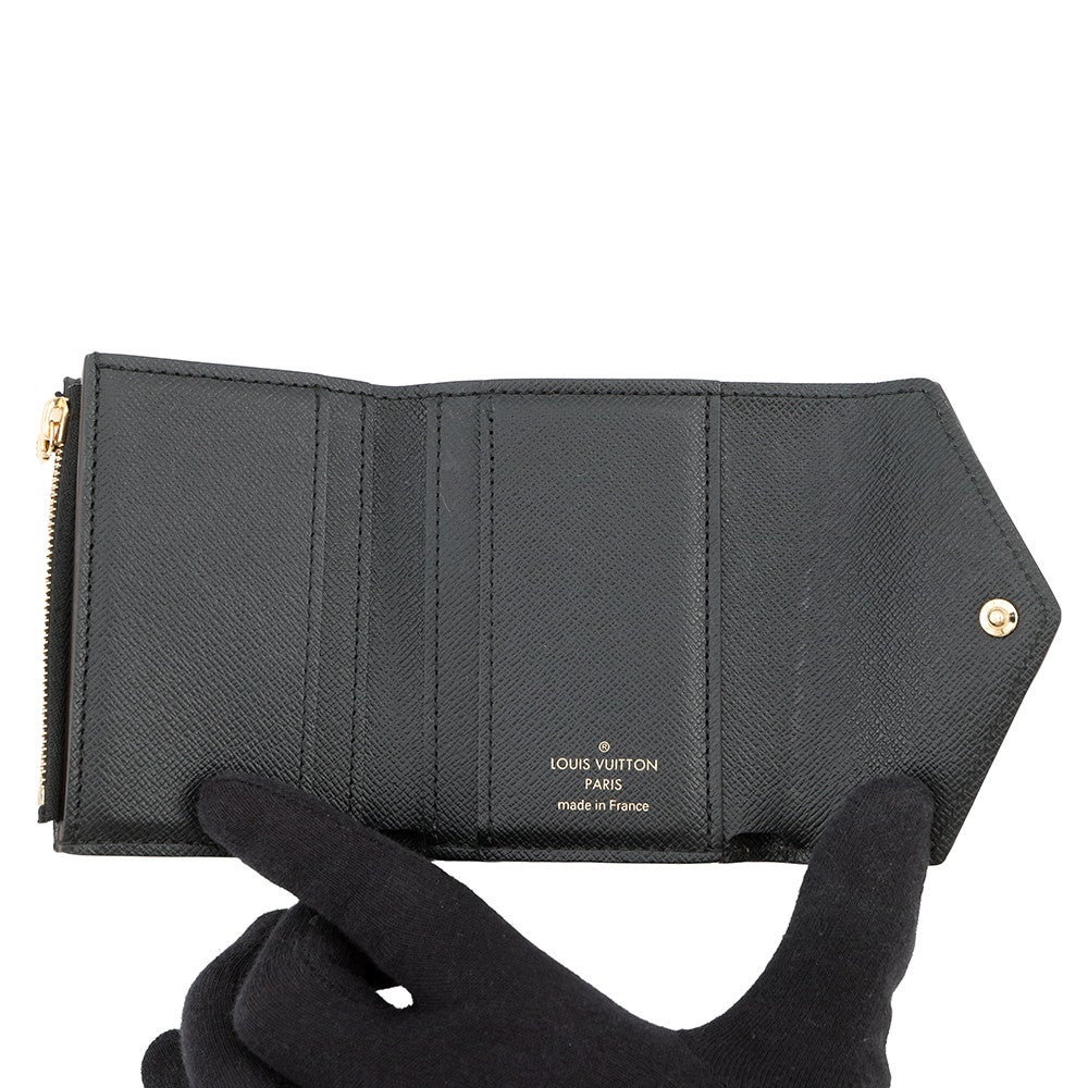 最終値下げ！Louis Vuitton ポルトフォイユ・ゾエ 黒 楽天市場】【5%OFF】 ルイヴィトン 三つ折り財布 ポルトフォイユ ゾエ