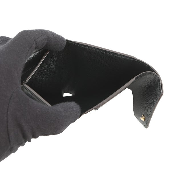 ルイヴィトン 三つ折り財布 モノグラム/モノグラム・リバース ポルトフォイユ・ゾエ M80725 LOUIS VUITTON ヴィトン 財布 黒