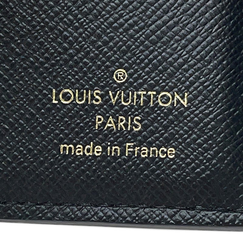 ルイヴィトン 三つ折り財布 モノグラム/モノグラム・リバース ポルトフォイユ・ゾエ M80725 LOUIS VUITTON ヴィトン 財布 黒