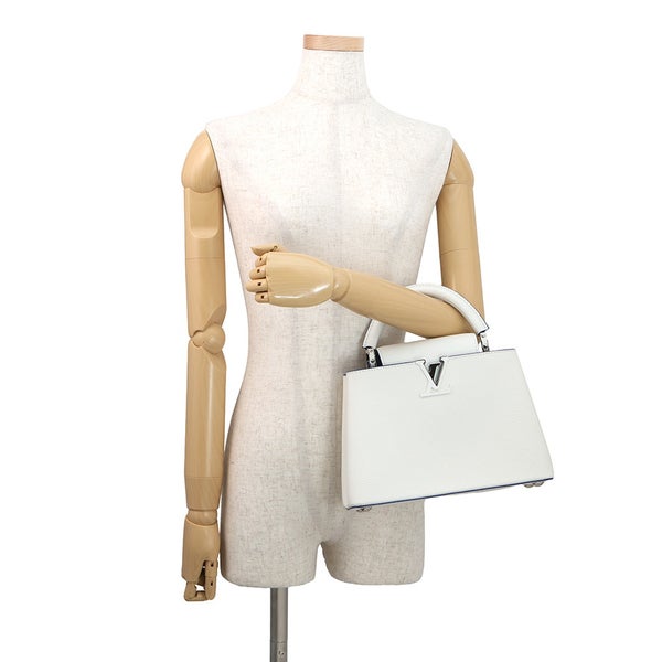 ルイヴィトン ハンドバッグ トリヨンレザー カプシーヌ BB M20828 ヴィトン バッグ 2way ショルダーバッグ 白 ホワイト