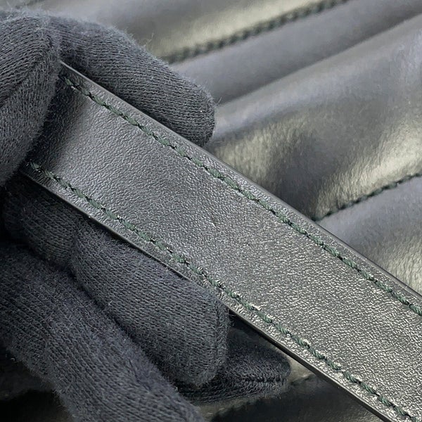 サンローランパリ チェーンショルダー バッグ ルル ミディアム レザー 574946 SAINT LAURENT PARIS 黒