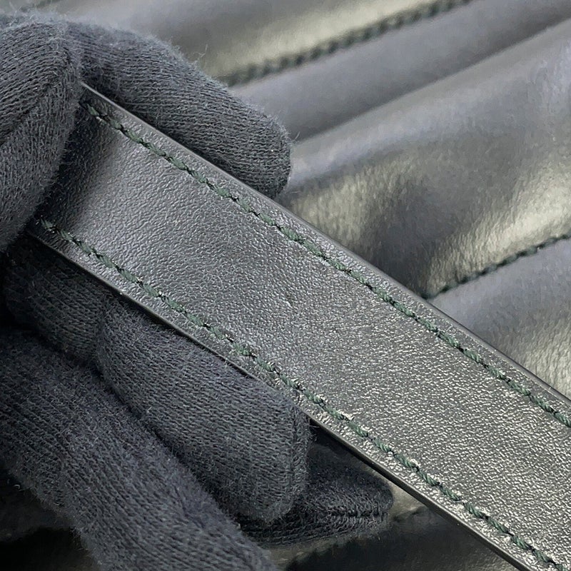 サンローランパリ チェーンショルダー バッグ ルル ミディアム レザー 574946 SAINT LAURENT PARIS 黒