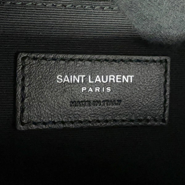 サンローランパリ チェーンショルダー バッグ ルル ミディアム レザー 574946 SAINT LAURENT PARIS 黒