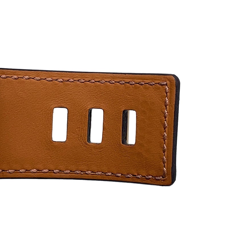 エルメス ブレスレット コリエ・ド・シアン 24 オンブレ/ゴールド金具 リザードナチュラ W刻印 サイズT2