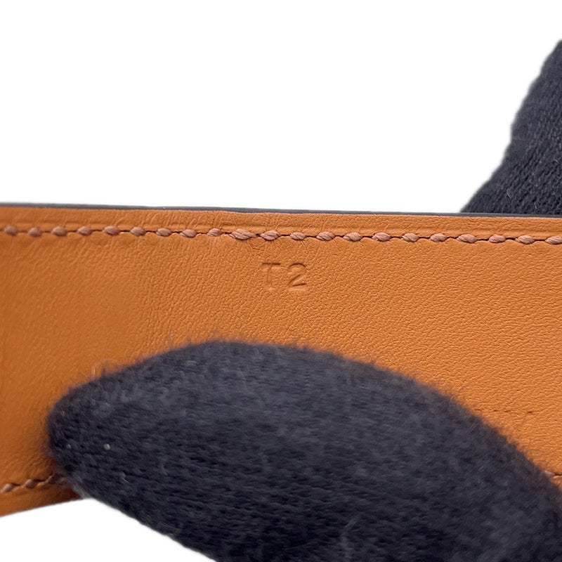 エルメス ブレスレット コリエ・ド・シアン 24 オンブレ/ゴールド金具 リザードナチュラ W刻印 サイズT2