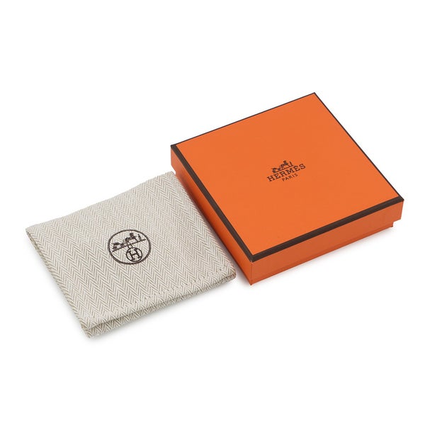 エルメス ピアス オランプ オンブレ/ピンクゴールド金具 リザードナチュラ HERMES アクセサリー