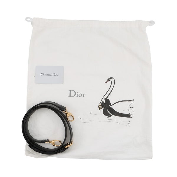 クリスチャン・ディオール ハンドバッグ レディディオール カナージュ CAL44550 ミディアム Christian Dior バッグ 2wayショルダーバッグ 黒