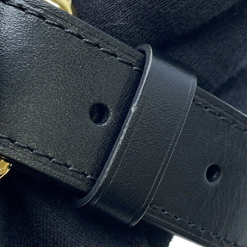 ルイヴィトン ショルダーバッグ ダミエ・エベヌ オデオン NM PM N50064 LOUIS VUITTON ヴィトン バッグ 黒 ブラック