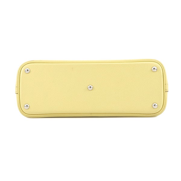 エルメス ハンドバッグ ボリード27 ジョーヌプッサン/シルバー金具 エプソン □R刻印 ２wayショルダー