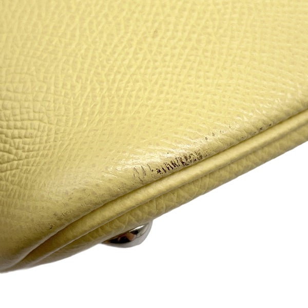 エルメス ハンドバッグ ボリード27 ジョーヌプッサン/シルバー金具 エプソン □R刻印 ２wayショルダー