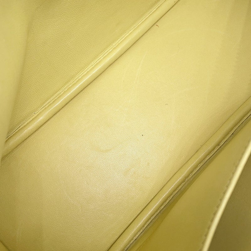 エルメス ハンドバッグ ボリード27 ジョーヌプッサン/シルバー金具 エプソン □R刻印 ２wayショルダー