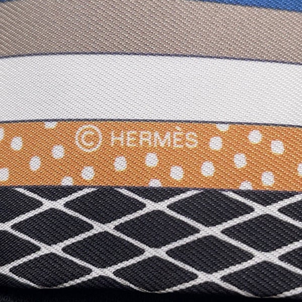 エルメス スカーフ ツイリー グラン・テアトル・ヌーヴォー Grand Theatre Nouveau HERMES シルク 2022年春夏 黒