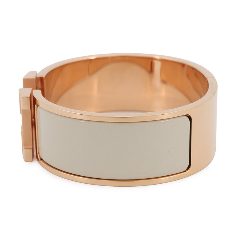 エルメス ブレスレット クリック H クリッククラックGM カラーブロック  システム/ピンクゴールド金具 アクセサリー