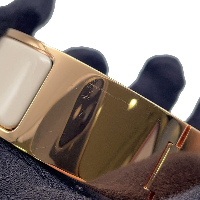 エルメス ブレスレット クリック H クリッククラックGM カラーブロック  システム/ピンクゴールド金具 アクセサリー