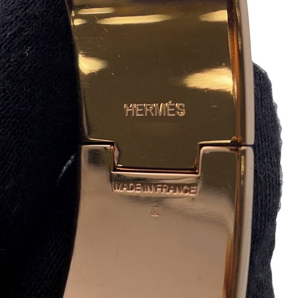 エルメス ブレスレット クリック H クリッククラックGM カラーブロック  システム/ピンクゴールド金具 アクセサリー