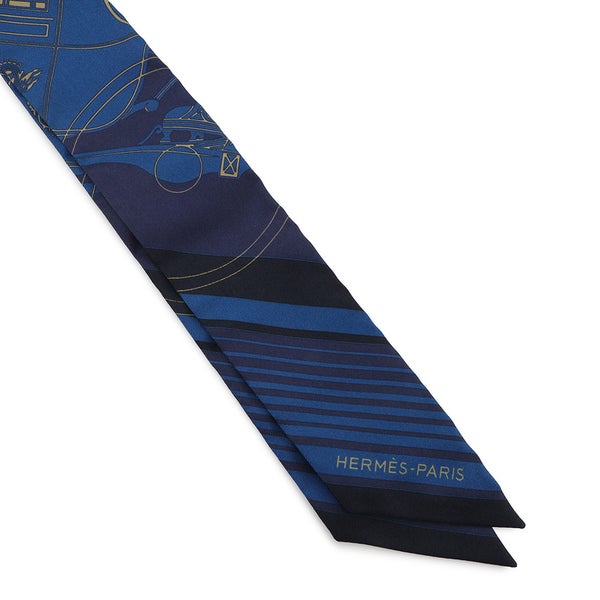 エルメス スカーフ ツイリー エクスリブリス EX-Libris HERMES シルクツイル 2021年秋冬