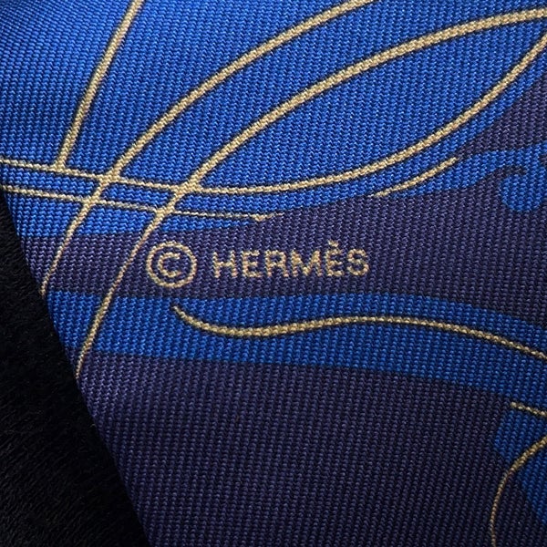エルメス スカーフ ツイリー エクスリブリス EX-Libris HERMES シルクツイル 2021年秋冬