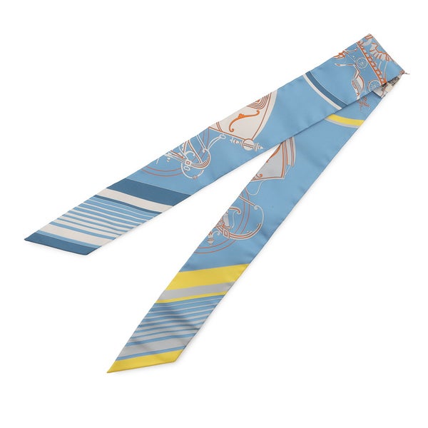 エルメス スカーフ ツイリー エクスリブリス EX-Libris HERMES シルクツイル 2021年秋冬