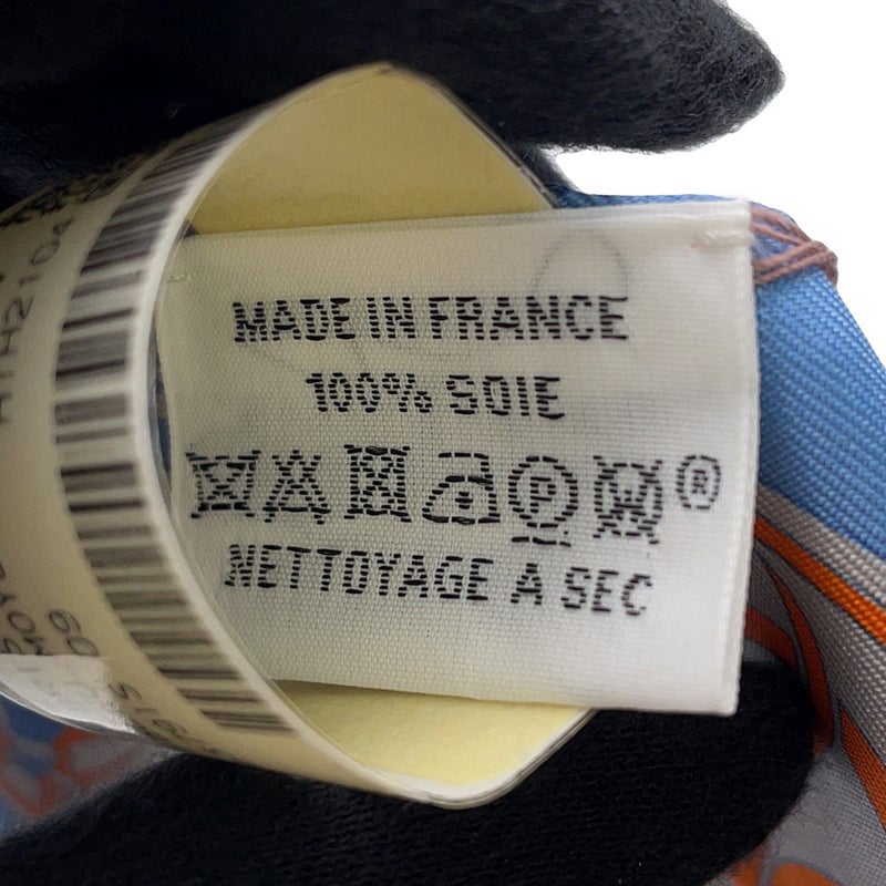 エルメス スカーフ ツイリー エクスリブリス EX-Libris HERMES シルクツイル 2021年秋冬