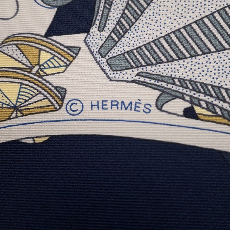 エルメス スカーフ カレ70 アン・ステュディオ EN STUDIO  HERMES シルク 2023年秋冬