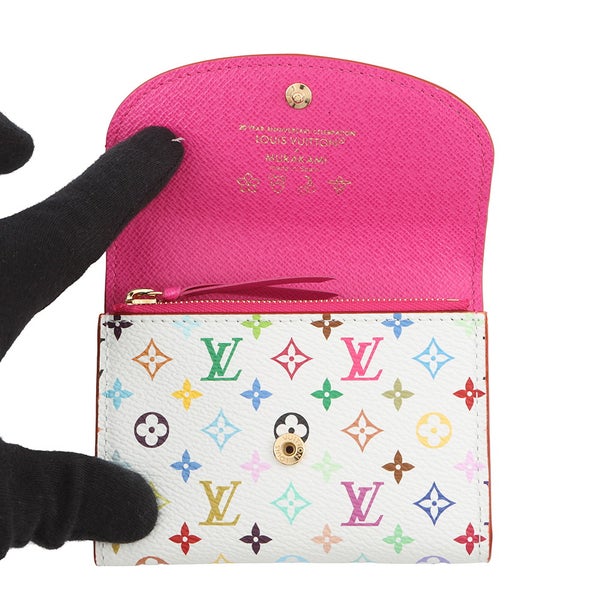 ルイヴィトン コインケース モノグラム・マルチカラー LV × TM ポルトモネ・ロザリ M13399 ヴィトン 財布 村上隆 コラボ