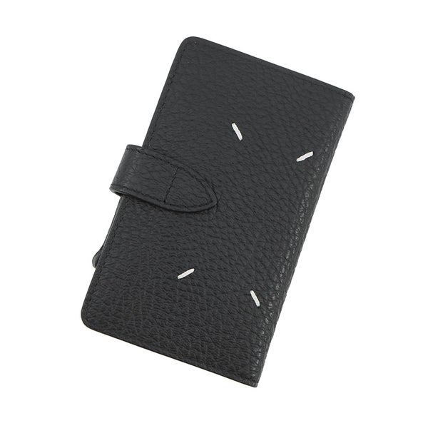 メゾンマルジェラ 二つ折り財布 4ステッチ ジップウォレット SA1VX0019P4455T8013 Maison Margiela 黒 フラグメントケース