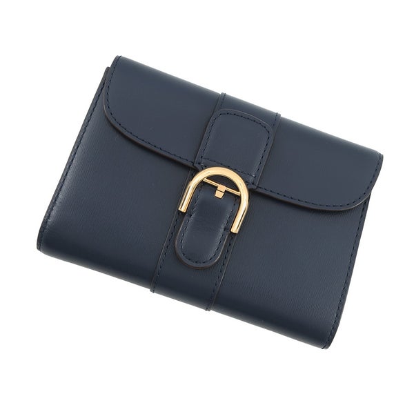 デルヴォー 三つ折り財布 ブリヨン コンパクトウォレット オペラカーフレザー AB0493AAM0AZBDO Delvaux デルボー