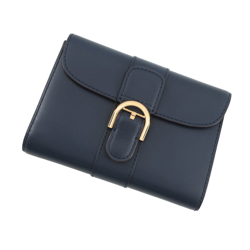 デルヴォー 三つ折り財布 ブリヨン コンパクトウォレット オペラカーフレザー AB0493AAM0AZBDO Delvaux デルボー