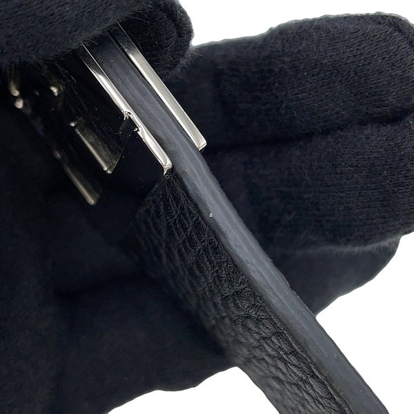 フェンディ ショルダーストラップ ストラップユー ハンドバッグ用 レザー 8AV483 FENDI 黒