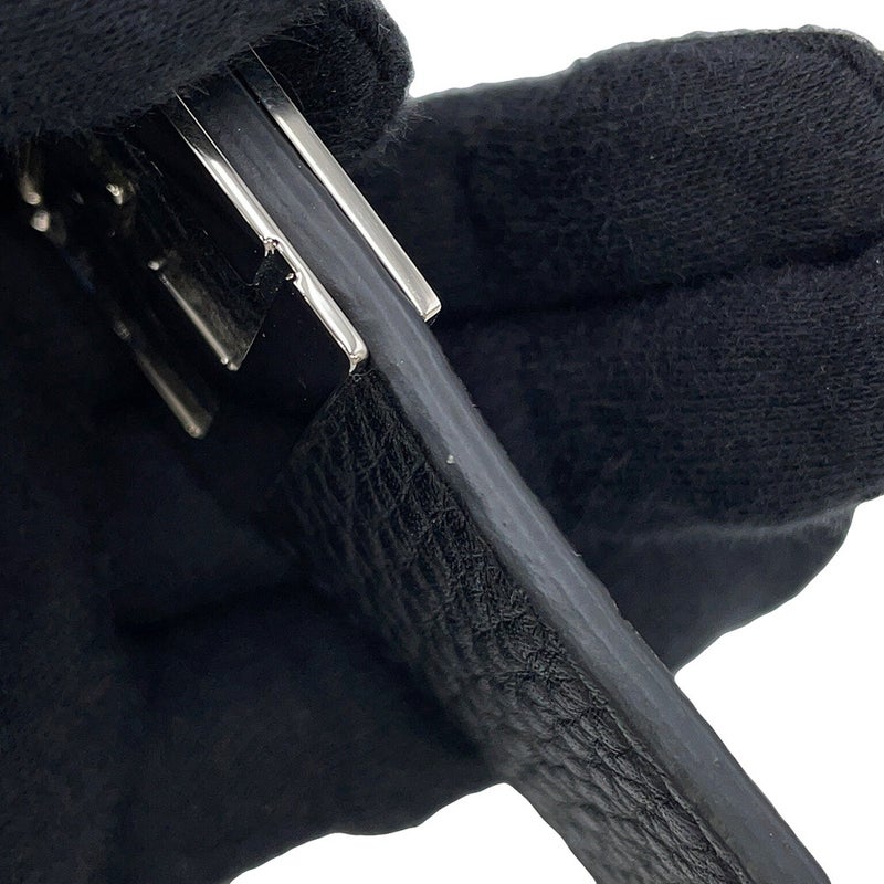 フェンディ ショルダーストラップ ストラップユー ハンドバッグ用 レザー 8AV483 FENDI 黒