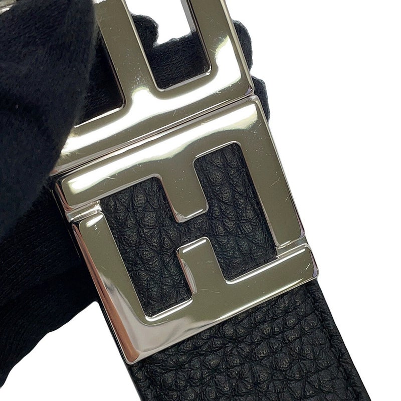 フェンディ ショルダーストラップ ストラップユー ハンドバッグ用 レザー 8AV483 FENDI 黒