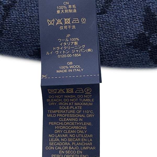 ルイヴィトン ニット帽 ボネ・LV バーシティ モノグラム ウール100% サイズS M77955 LOUIS VUITTON ヴィトン 帽子