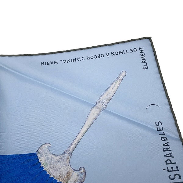 エルメス スカーフ カレ90 いつも一緒 Nous Sommes Inseparables HERMES 2024年秋冬