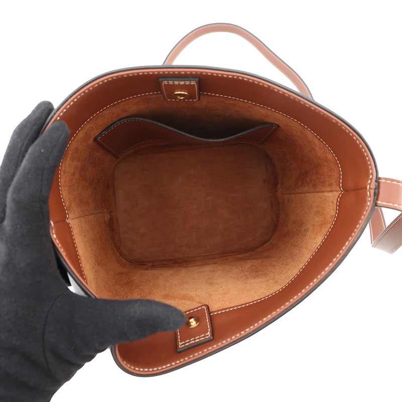 セリーヌ ショルダーバッグ スモール バケット キュイル トリオンフ カーフレザー 113783DU3 CELINE